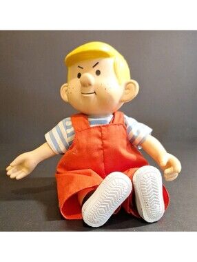 Dennis The Menace 1987 Doll/ 9"/ Presents/Div Hmiton Gifts/Hank Ketcham/ Korea